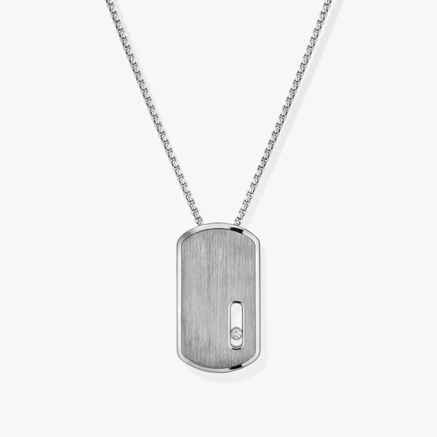 Joaillerie Messika | Pendentif Gm Move Titanium Naturel