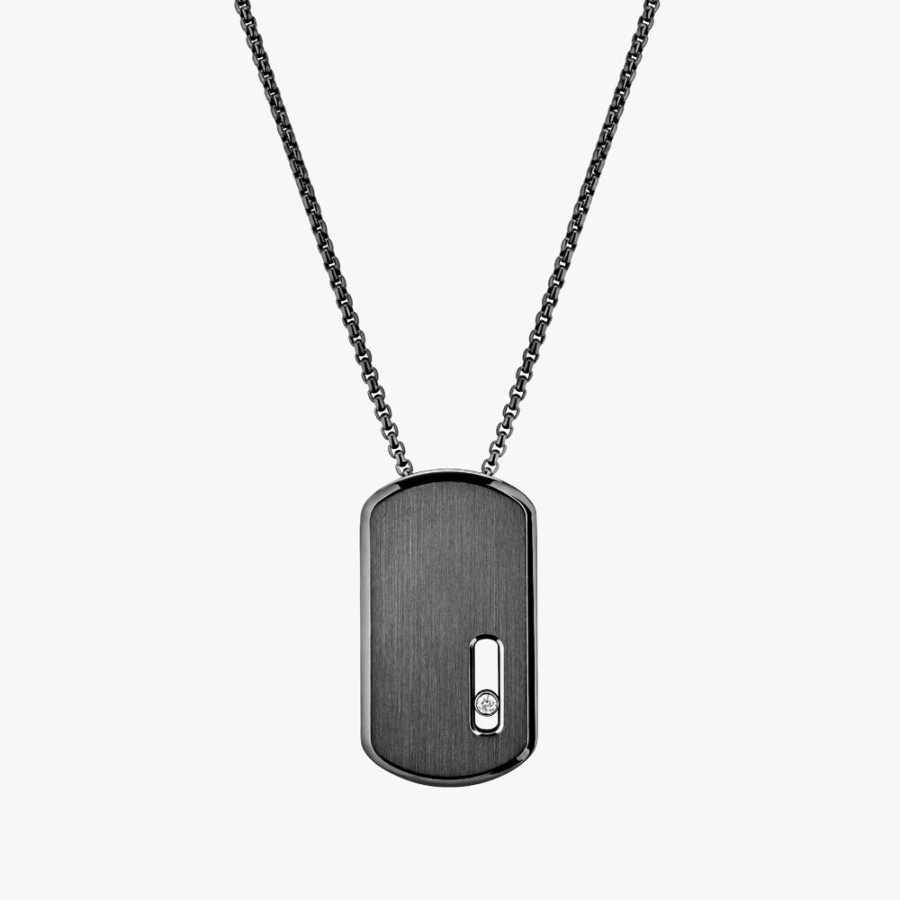 Joaillerie Messika | Pendentif Gm Move Titanium Graphite