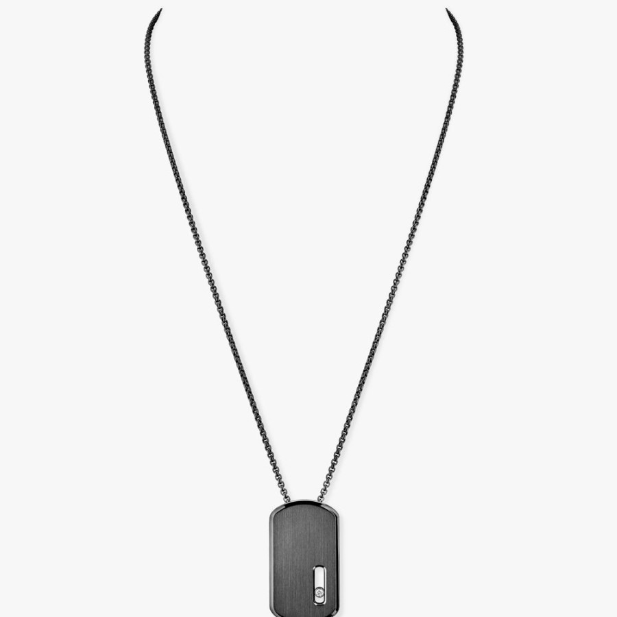 Joaillerie Messika | Pendentif Gm Move Titanium Graphite