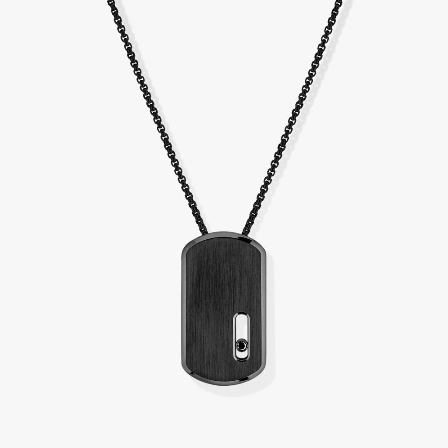 Joaillerie Messika | Pendentif Gm Move Titanium Black