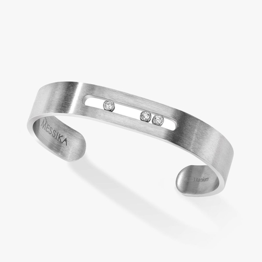 Joaillerie Messika | Bangle Move Titanium Naturel