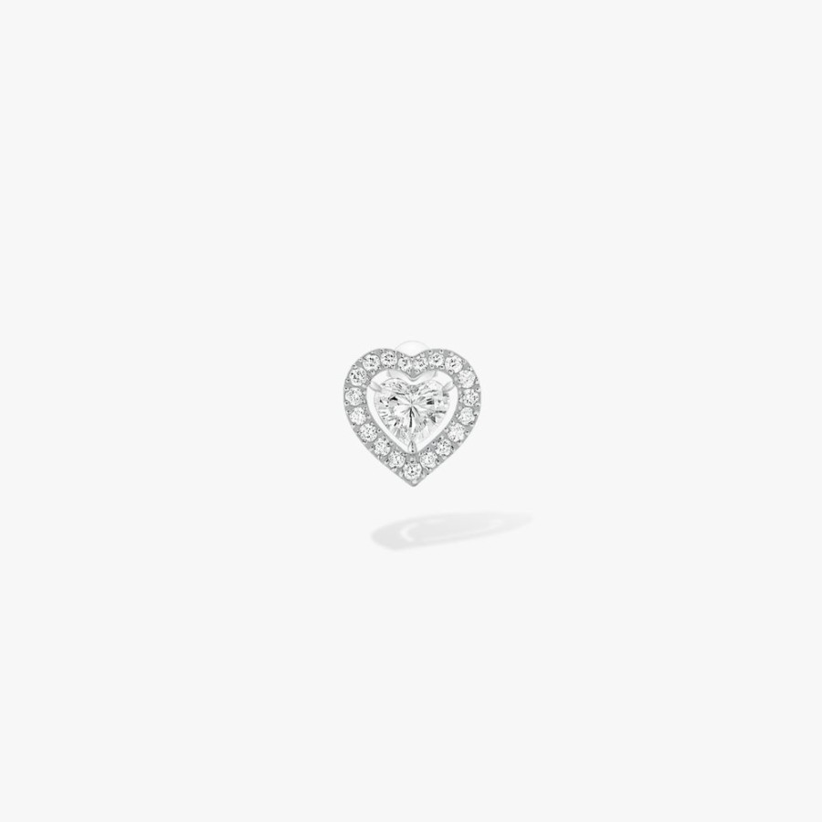 Joaillerie Messika | Puce D'Oreille Joy Coeur 0,15Ct